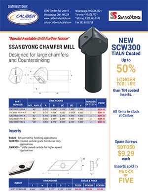 SsangYong Chamfer Mill Promo